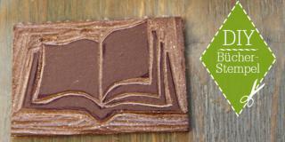 DIY: Bücher-Stempel aus Linoleum; Foto von Maren Kahl