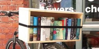 'Bookshelf to go' - Die mobile Fahrrad-Bibliothek (Do it yourself)