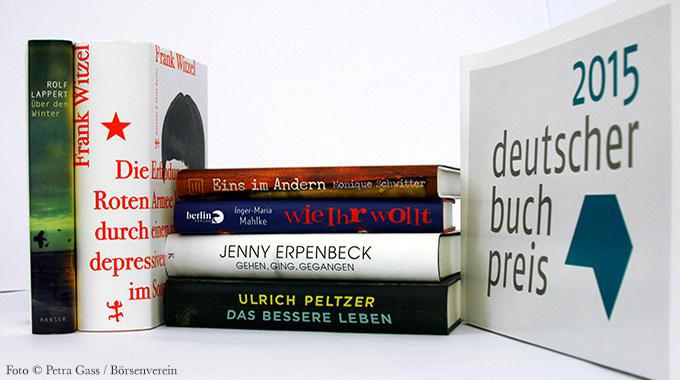Deutscher Buchpreis 2015 - Die Shortlist / Foto © Petra Gass / Börsenverein
