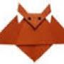 Origami-Fledermaus