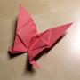 Bibliomantischer Origami Schmetterling