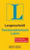 Langenscheidt Taschenwörterbuch Latein - Hermann Menge