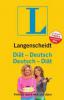 Langenscheidt Diät-Deutsch / Deutsch-Diät - Susanne Fröhlich, Constanze Kleis
