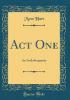 Act One - Moss Hart