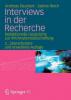 Interviews in der Recherche - Andreas Baumert, Sabine Reich