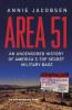 Area 51 - Annie Jacobsen