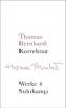 Werke 04. Korrektur - Thomas Bernhard