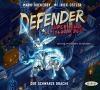 Defender - Superheld mit blauem Blut. Der Schwarze Drache, 4 Audio-CDs - Mark Huckerby, Nick Ostler