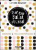Start Your Bullet Journal - Lothar Seiwert, Silvia Sperling
