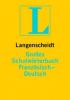 Langenscheidt Großes Schulwörterbuch Französisch - Deutsch - 