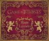 Game of Thrones: House Lannister Deluxe Stationery Set - Insight Editions