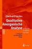 Qualitative Anorganische Analyse - Eberhard Gerdes