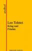 Krieg und Frieden - Leo Tolstoi
