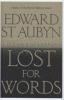 Lost for Words - Edward St. Aubyn