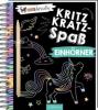 Kritzkratz-Spaß Einhörner, m. Stift - 