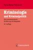 Kriminologie und Kriminalistik - 