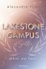 Lakestone Campus of Seattle, Band 1: What We Fear (Band 1 der neuen New-Adult-Reihe von SPIEGEL-Bestsellerautorin Alexandra Flint mit Lieblingssetting - 