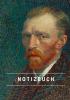 Notizbuch klein A5 Blanko - Notizheft 44 Seiten 90g/m² - Softcover Vincent van Gogh "Selbstporträt 1887" - - 
