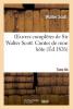 Oeuvres Complètes de Sir Walter Scott. Tome 84 Contes de Mon Hôte - 