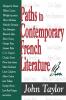 Paths to Contemporary French Literature - 