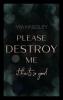 Please Destroy Me - 