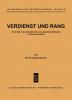 Verdienst und Rang : die Fa¿a¿il als literar. u. gesellschaftl. Problem im Islam - 