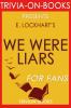 We Were Liars by E. Lockhart (Trivia-On-Books) - 