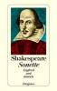 Die Sonette - William Shakespeare