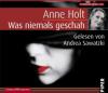 Was niemals geschah, Sonderausgabe, 6 Audio-CDs - Anne Holt
