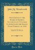 Proceedings of the Board of Experts Authorized by Congress to Investigate the Yellow Fever Epidemic of 1878 - John M. Woodworth