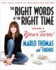 The Right Words at the Right Time Volume 2 - David Tabatsky