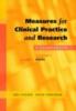 Measures for Clinical Practice and Research - Joel Fischer