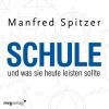 Schule, was sie heute leisten sollte, 1 Audio-CD - Manfred Spitzer