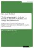 "Gehen, ging, gegangen" von Jenny Erpenbeck. Inhaltlicher Überblick und Analyse der Erzählstruktur - Hans-Georg Wendland