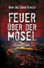 Feuer über der Mosel