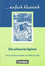 Die schwarze Spinne. Schülerheft