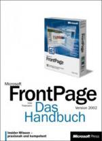 Microsoft FrontPage 2002, Das Handbuch, m. CD-ROM