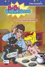 Bibi Blocksberg - 3x schwarzer Kater