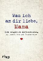 Was ich an dir liebe, Mama