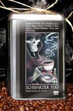 Schwarzer Tod, m. 250g Bohnenkaffee in Schmuckdose