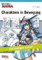 Manga-Charaktere in Bewegung