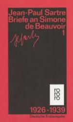 Briefe an Simone de Beauvoir und andere 1. 1929 - 1939