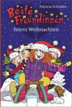 Beste Freundinnen feiern Weihnachten