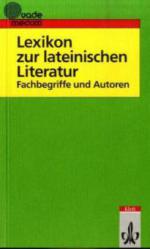 Lexikon zur lateinischen Literatur