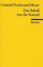 Der Schuß von der Kanzel