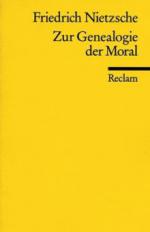 Zur Genealogie der Moral