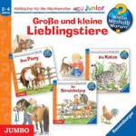 Große und kleine Lieblingstiere, 3 Audio-CDs