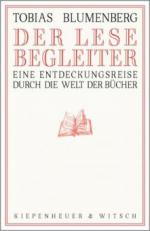 Der Lesebegleiter - Tobias Blumenberg