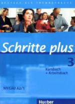 Schritte plus 3. Kursbuch + Arbeitsbuch