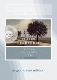 Bilder deiner großen Liebe, 1 MP3-CD (DAISY Edition) - Wolfgang Herrndorf